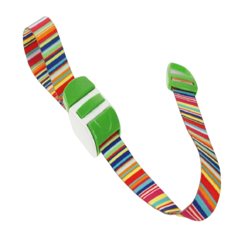 Джгут медичний венозний з застібкою Веселка зелена застібка